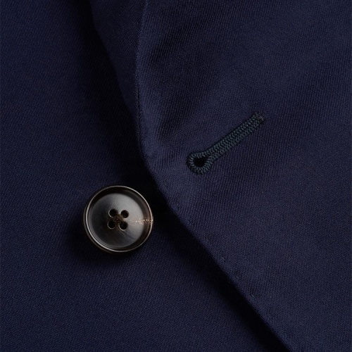 Classic Double Breasted Woolen Blazer for Business Wear