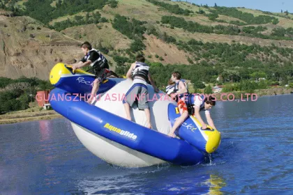 8(1,000 Lbs) Maximum Capacity Aquaglide Rockit Circular Inflatable Water Park Water Rocker