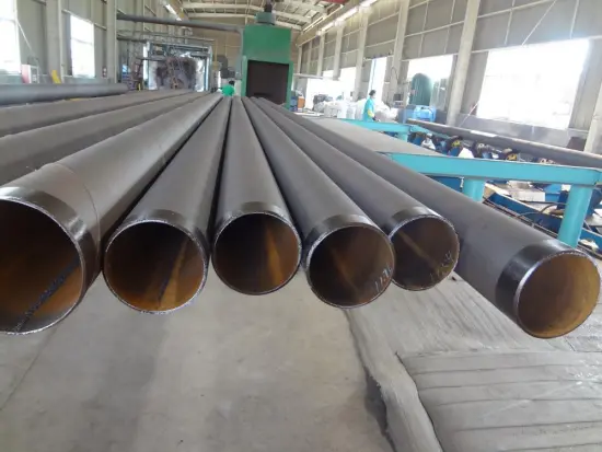 seamless steel pipe/tube natural gas, oil, liquid Steel Pipe 3PE/FBE coated