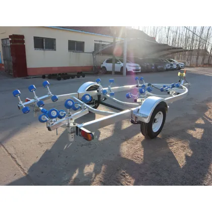 Customized Small Galvanized Boat Trailers