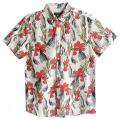 Men Casual Cotton Shirt Men Casual Cotton Cock Print Short Shirt Manufactory