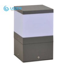 LEDER Simple White Gray LED Outdoor Wall Light