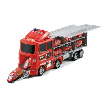 Wholesale Transport Solutions: Fire Trucks, Trailers, and Diecast Toy Sets for Kids
