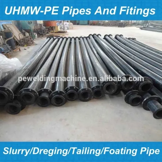 UHMWPE pipe used in thermal power plant