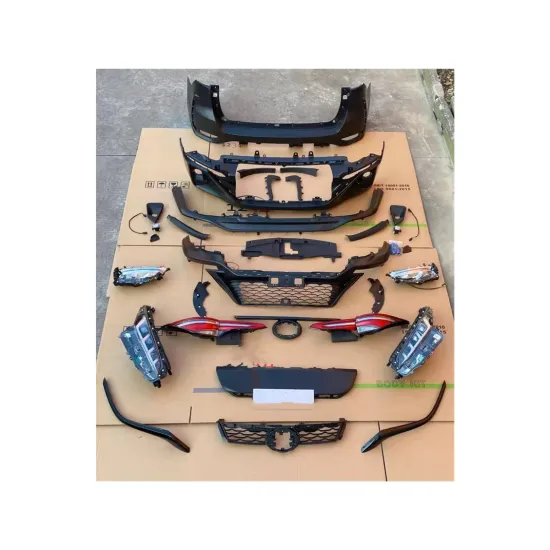 Upgrade Your Toyota Fortuner 2014-2020 with 2021 Style Body Kit - Front & Rear Bumper, Grille, Headlights