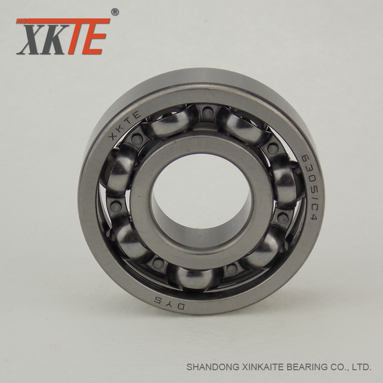 J Steel Cage 6204 Bearing For Coal Conveyor