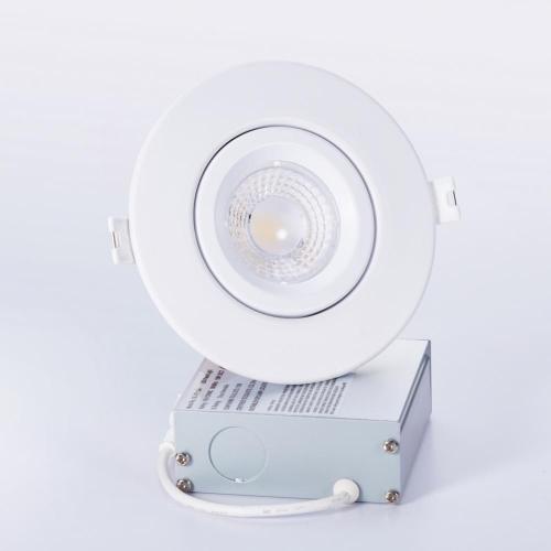 4 in. Slim-LED-Gimbal-Downlight dimmbar