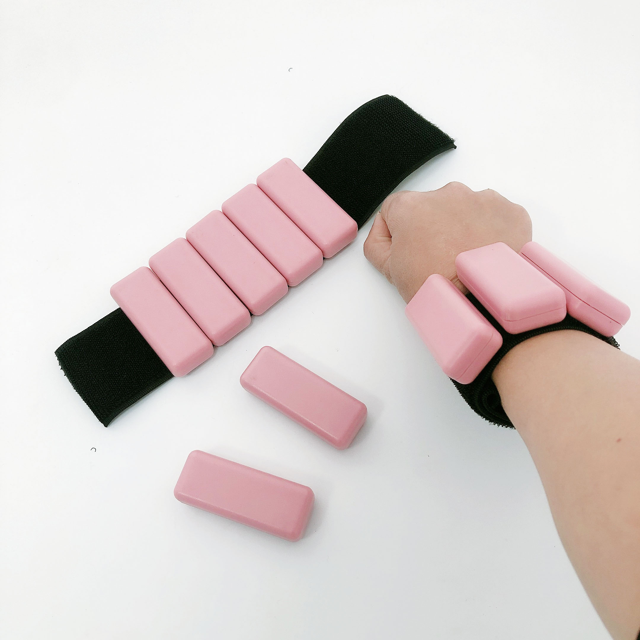 Bala Extraíble Muñequera Tobillo Pesas Pulsera Gym Band Nuevo para mujeres y hombres