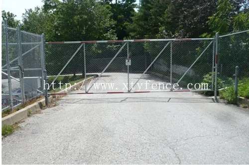 chain wire security gates