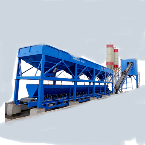 HZS60 Concrete Batching Plant export to Philippines