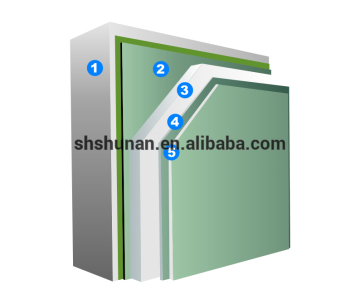 Foam concrete roof insulation for slope and system