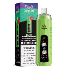 ALFAKHER CROWN BAR CRYSTAL 8000PUFFS DISPOSABLE VAPE