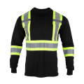 Ademend ANSI Klasse 2 Veiligheidsshirt met lange mouwen