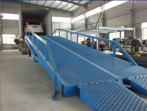 China 6000-15000 capacity hydraulic mobile yard ramp