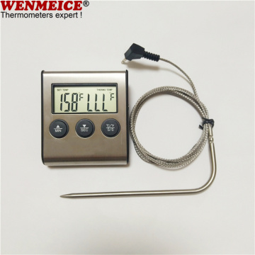 Digital Barbecue Food Thermometer with Timer LFGB