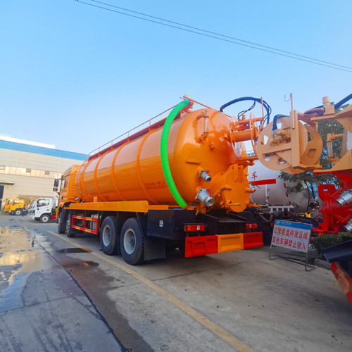 Shacman 25CBM Очистить вакуумный всасывающий грузовик