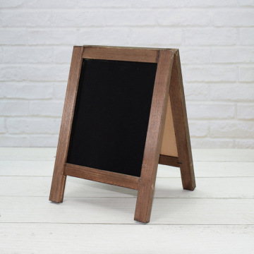 Wooden A-Frame Vintage Mini Blackboard Stand Signs