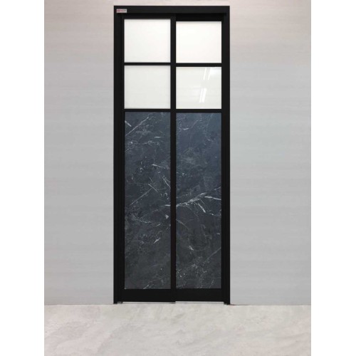 aluminium pt door Double Open Aluminum pt pd sliding folding door Manufactory