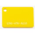 Mustard Yellow Acrylic Plexiglass sheet 3mmThick 1220*2440mm