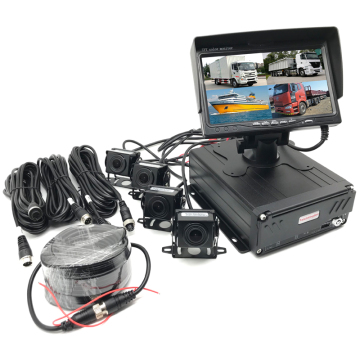US MDVR Factory: Kits de caméra de camions, affichage mobile DVR 4CH, ensemble de disque dur agricole Harvester