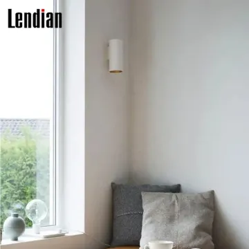 Nordic LED Wall Lights: Creative Minimalist Outdoor Cylinder Lamps