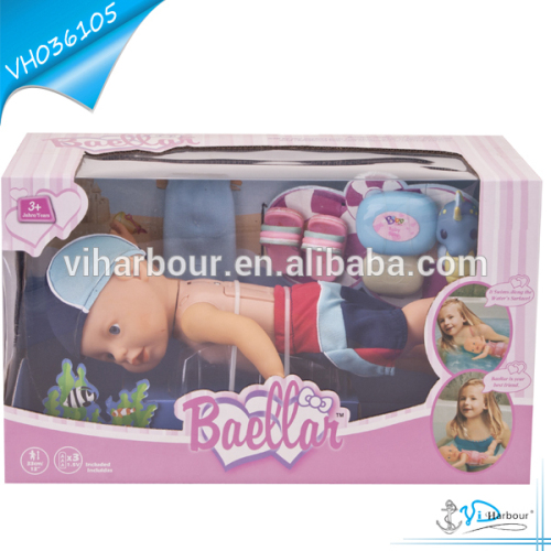 13 Inch Plastic Little Baby Born Swim Doll