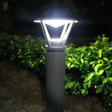 Motion sensor activated detection solar garden lighting lights JR-CP09