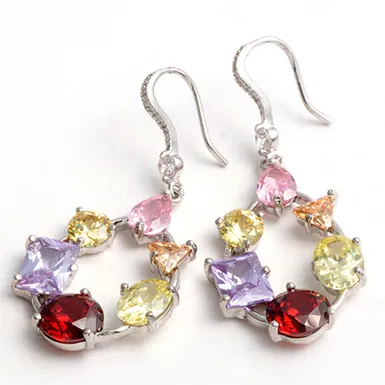 JENNIFER MEYER dangle drop earrings