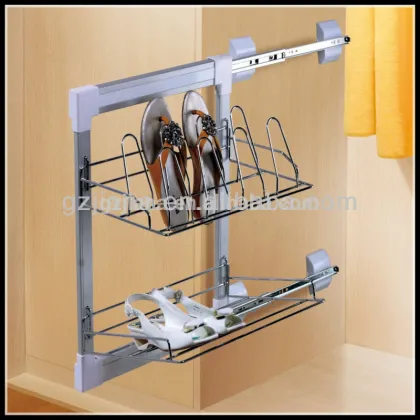 Closet shoe storage organizer rack