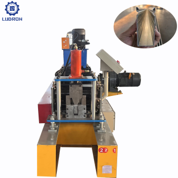 Steel Sheet Garage Door Sliding Guide Rail Cold Roll Forming Machine