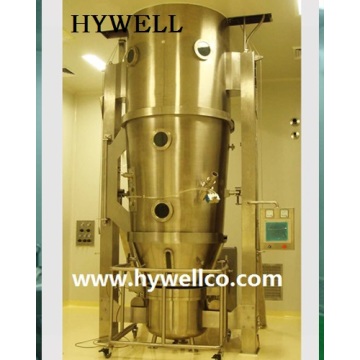 Máquina de recubrimiento de granulador de lecho fluido Hywell Supply