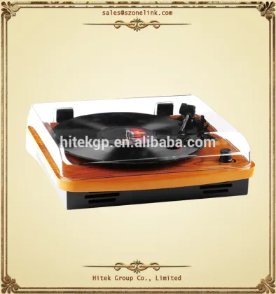 2016 High Quality Suitcase Stereo dj technics turntables record player