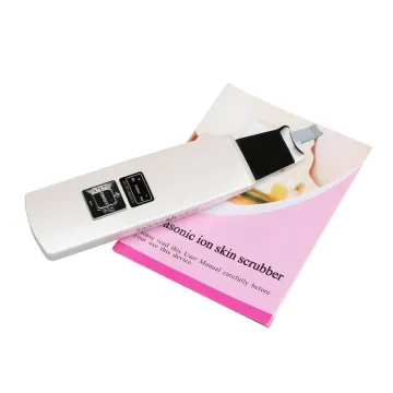 2021 New arrival beauty care skin scrubber ultrasonic peeling face scrubber