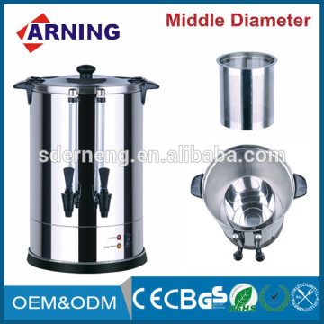 Stainless Steel Electric Kettle Double Dispensers Water Boiler