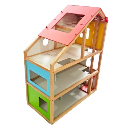 New Hot Selling Design: Children's DIY Wooden Toys including Baby Doll House and Smart Toys