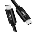 240W Quick Charge dubbel eindigde USB C C -kabel