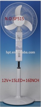 Solar Fan SF515 battery fan solar panel recharge fan