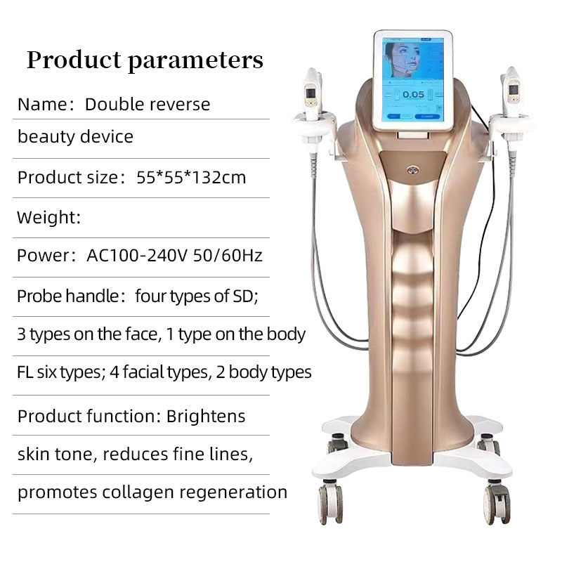 Hot Pull Ultrasonic Energy Cannon Focused Anti-Aging Instrument