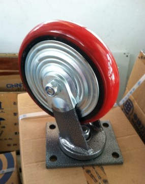 Universal PU Trolley Castor Wheel