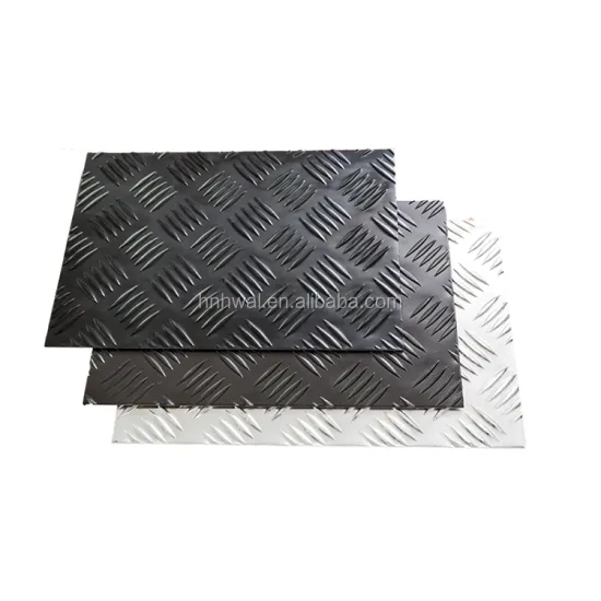 Newest Custom Colored Black Anodized Diamond Aluminum Checker Sheet & Tread Plate