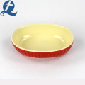 Wholesale Low Price Printed Oval Baking Tray