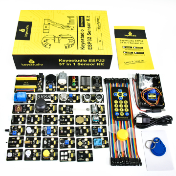 Keyestudio STEM Coding Sensors Module Kit with ESP32 - 37-in-1 Sensor Kit