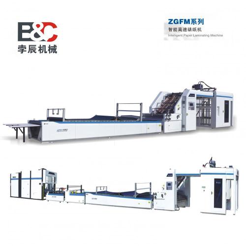 Intelligent higher speed flute laminate machine