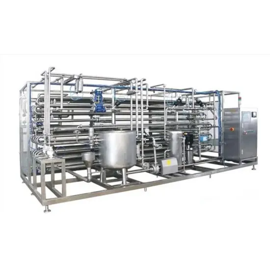 Ultra High Temperature Tube Sterilizer Machine for Beverage, Fruit Juice, and Milk Pipeline Pasteurization