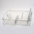 modern 2-Tier Stainless Steel Basket