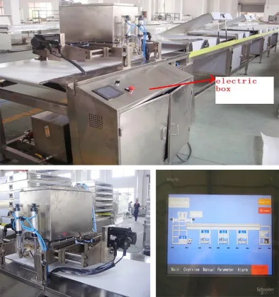Chocolate Chips Production Line and Chips Depositing Machines