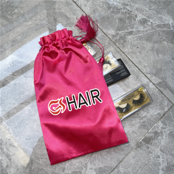 Full In Stock Hair Satin Bag with Custom Packaging - Beautifully Packaged for 1-4 Bundles