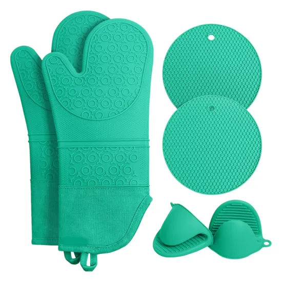 High-Dexterity Heat-Resistant Gloves for Cooking, Baking, BBQ, Dishwashing & Cleaning