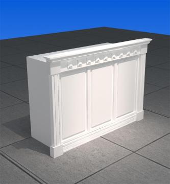 Checkout Counter for Paying The Money in Retail Shops
