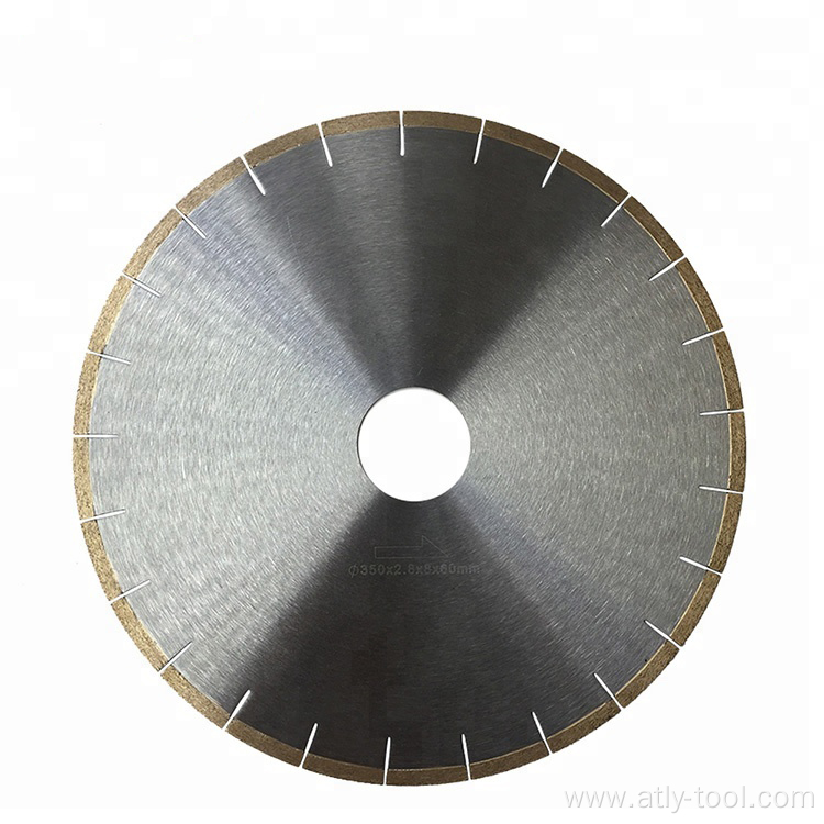 High frequency welded diamond saw blade